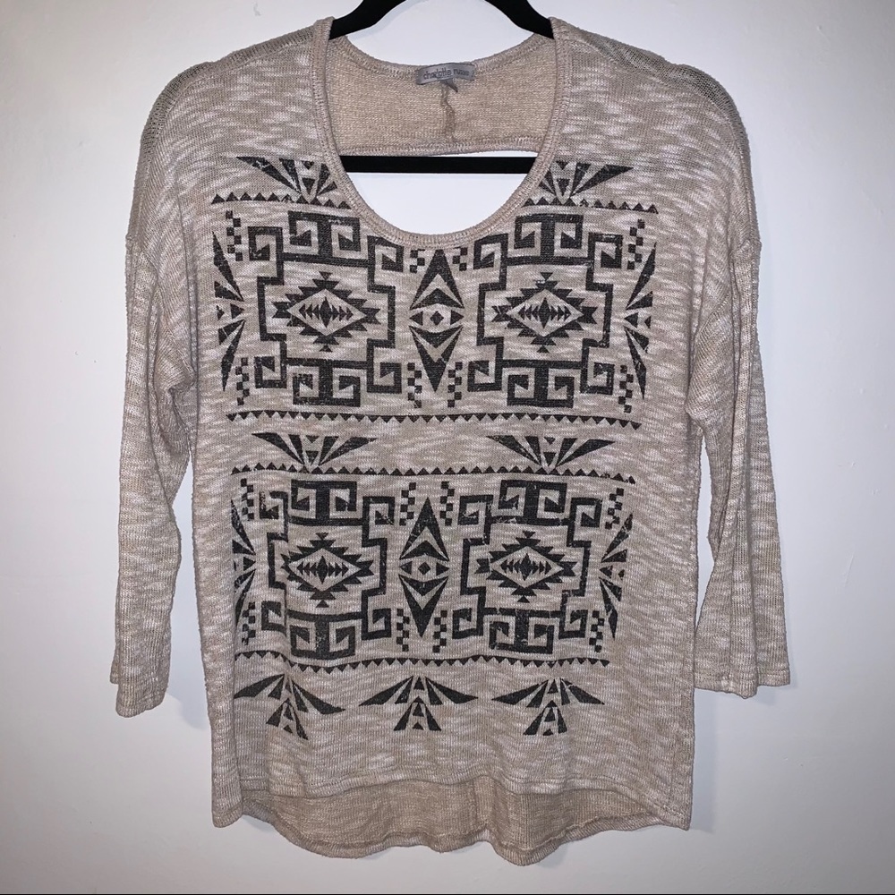 Charlotte Russe Lightweight Sweater Top, sz L